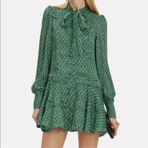 Alexis Peacock Mini Dress